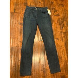 3x1 W3 Dark Wash Skinny Blue Jeans, Size 27
